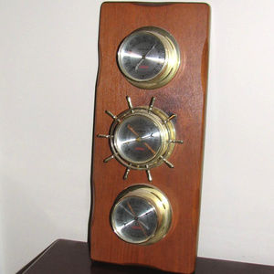 SUNBEAM weather station thermometer barometer